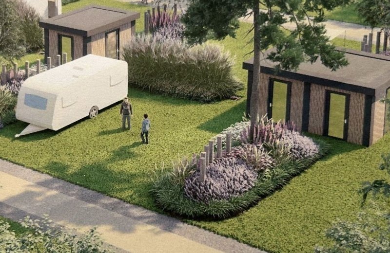 Stellplätze mit eigenem Sanitär