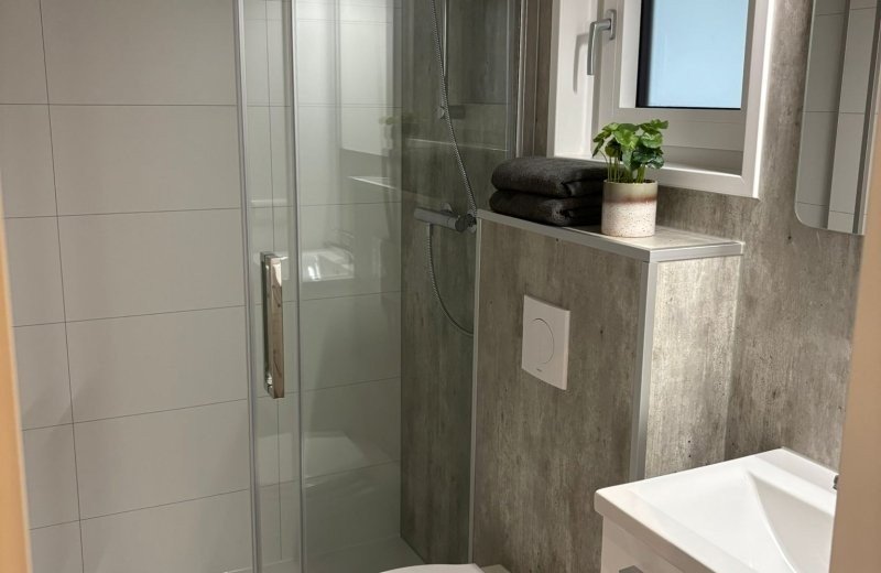 Chalet am Hasetal Badezimmer