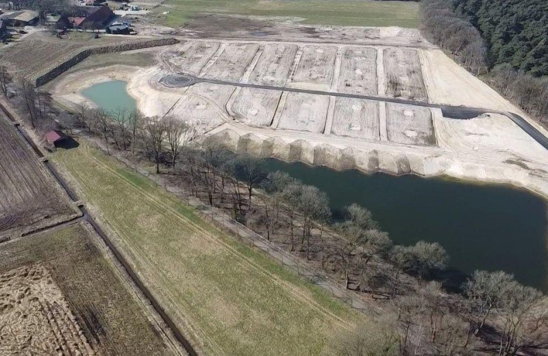 Zeltplatz auf der Wiese